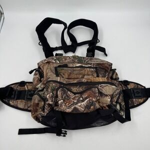 Allen Camo Hunting Fishing Shoulder Harness Waist Belt Pouch Gear